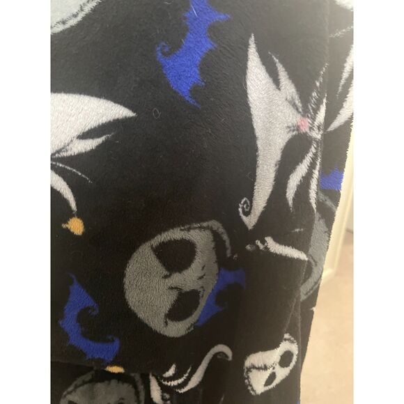 Vintage Disney Nightmare Before Christmas Jack Skellington Plush Robe SIZE L/XL - Picture 7 of 9